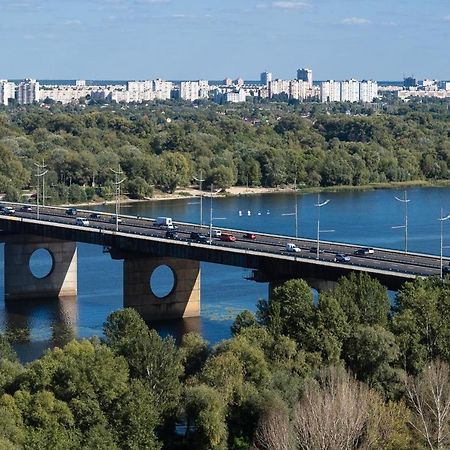 Exquisite Panoramic Views Apartment Dnipro Embankment Κίεβο Εξωτερικό φωτογραφία